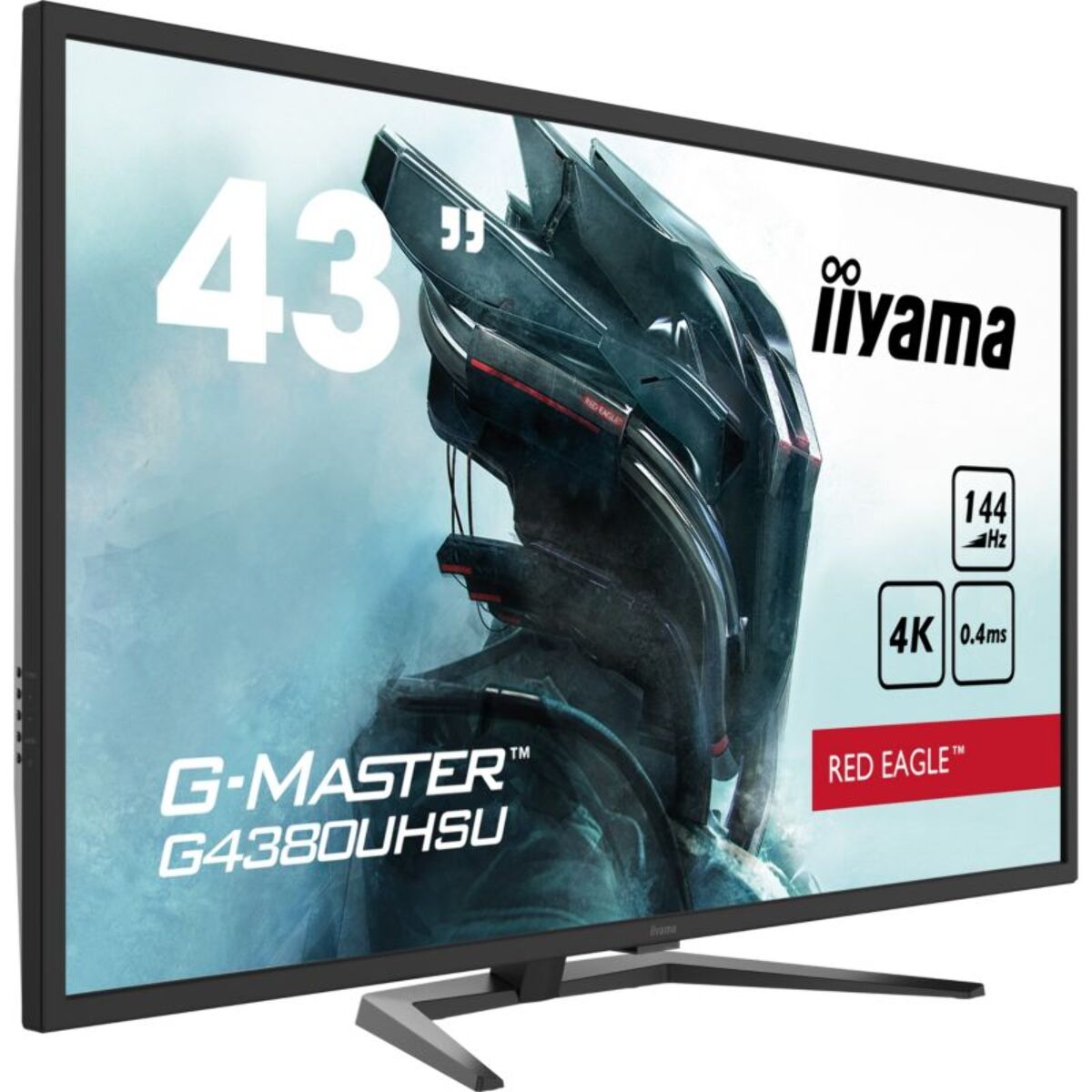 Ecran PC 4K IIYAMA G-MASTER G4380UHSU-B1 Plat 43'' VA