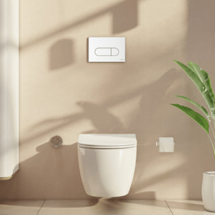 Plaque de commande Root Round Blanc