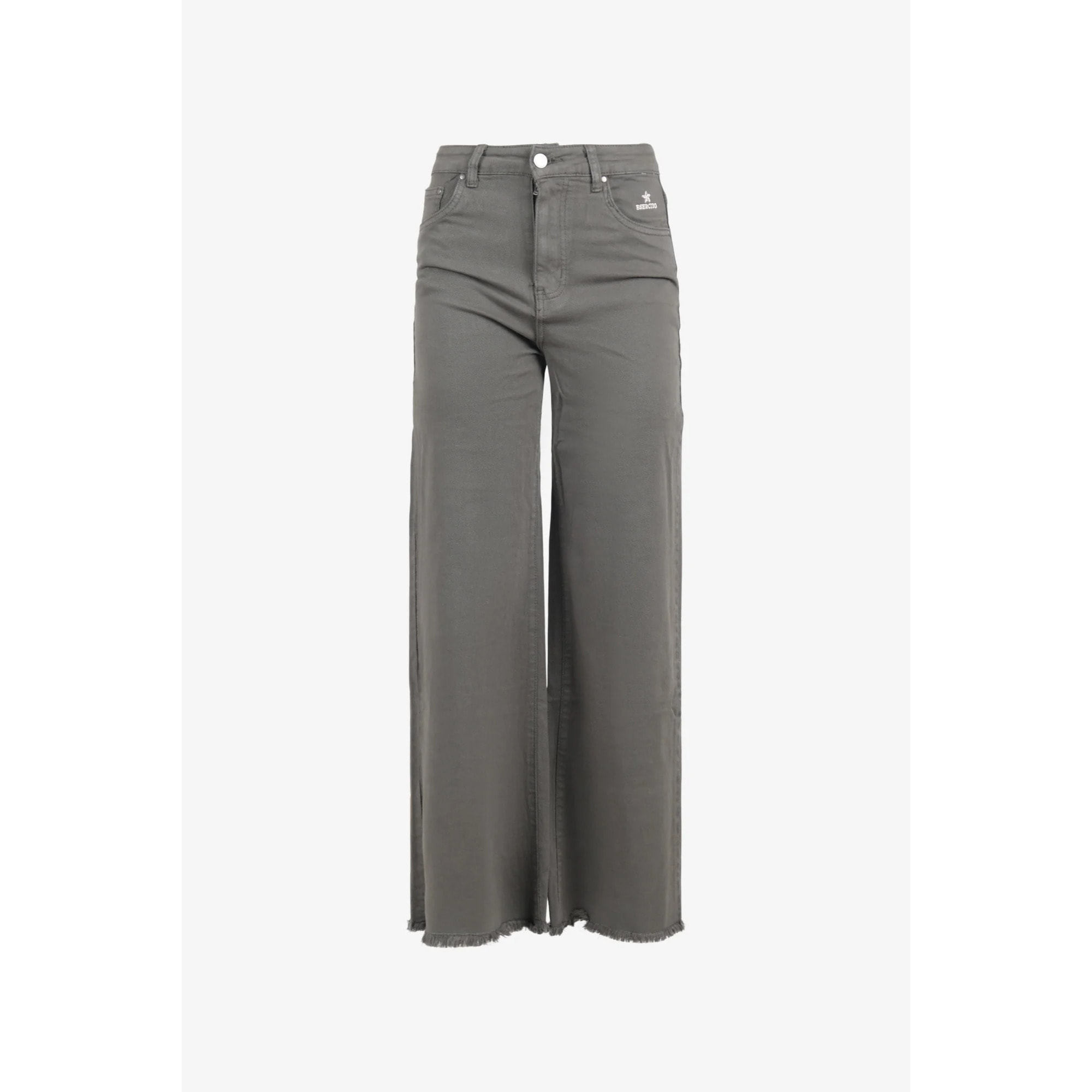 Jeans Donna W5D924 Esercito a palazzo