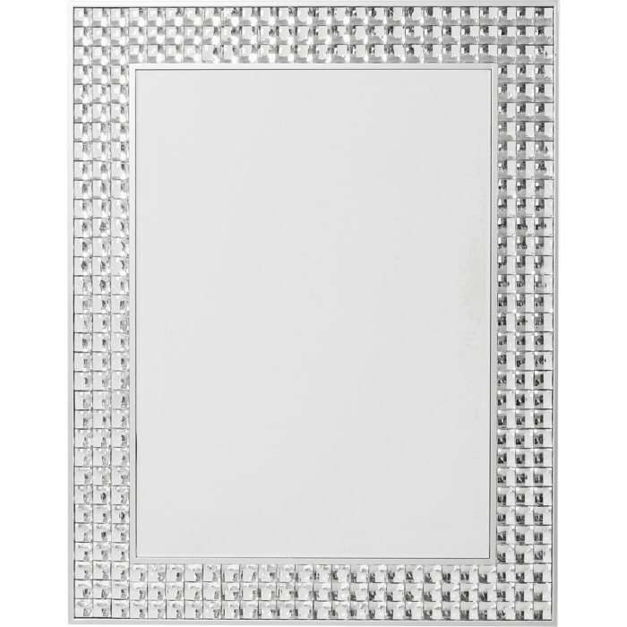 Miroir Crystals argenté Kare Design