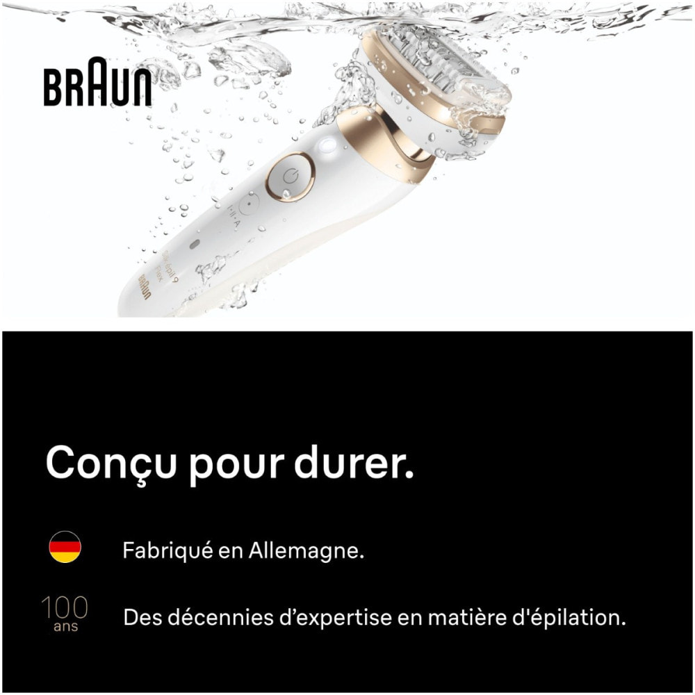 Braun Silk·épil 9 Flex - 9-011 3D - Or