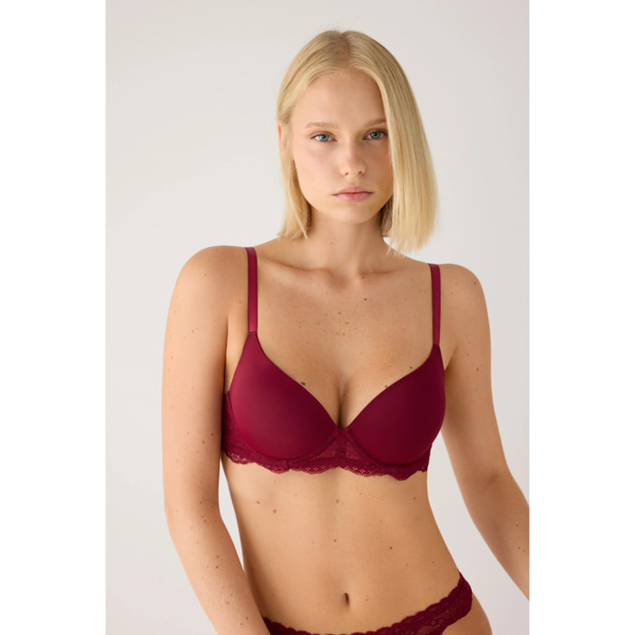Reggiseno con ferretto e imbottitura