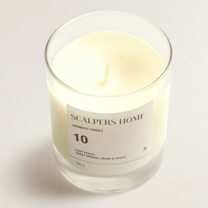 Vela aromática 200gr aroma light peach scalpers