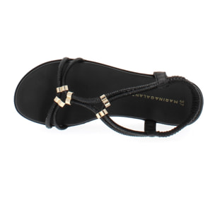 Marina Galanti Scarpe Donna Sandals Platform Heeled 40 MG 1L171 Black