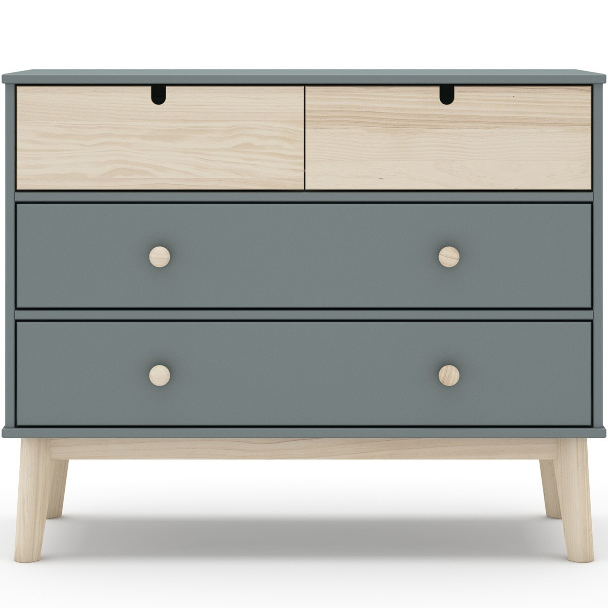 Commode enfant 4 tiroirs en bois - LUCY