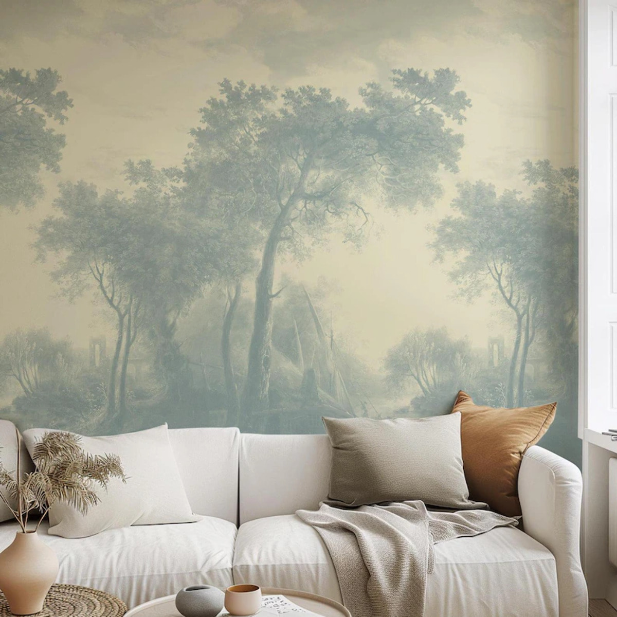 Carta da Parati Toile de Jouy