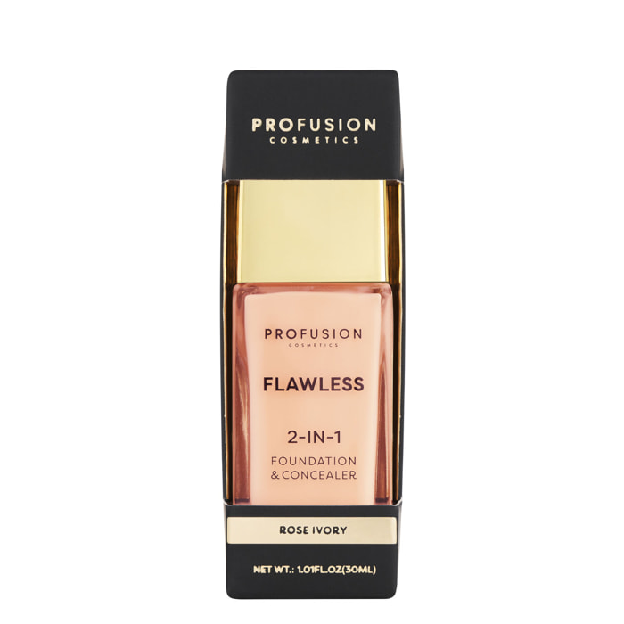 Flawless 2-in-1 - Fond de Teint Anticernes 30ml