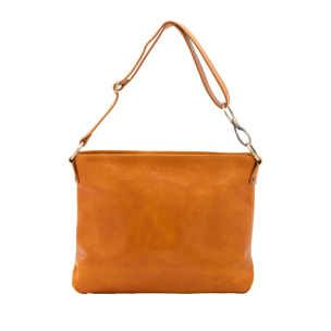 Borsa a spalla da donna - Modello False - 100% pelle - 38.0 x 29.0 x 11.0 cm