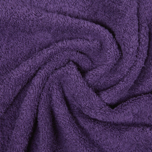 BASSETTI Morbido Asciugamano Asciugamani 480 gr 100% Cotone Set da 5 pz Collezione MONIQUE - VIOLETTO LA