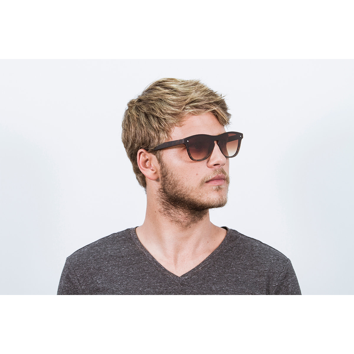 GAFAS DE SOL OCEAN CIRCLE de color Dorado