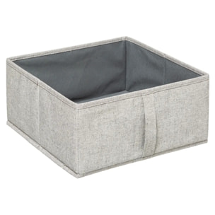 Boîte de rangement 31x15cm Gris clair Orga