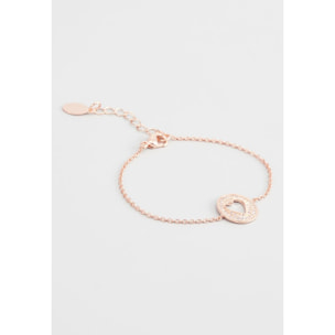 Bracciale U.S. Polo Assn. In metallo placcato oro rosa
