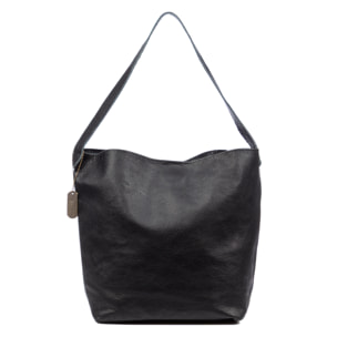 Bannio bolso de hombro mujer. Piel auténtica Dollaro.