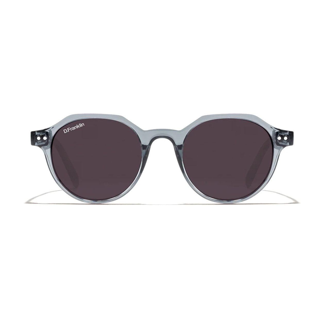 Gafas de Sol Ultra Light S Round Crystal Grey / Black D.Franklin