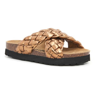 SANDALO CON ZEPPA BILLOWY MARRONE