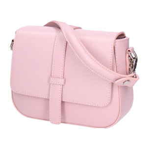 Borsa a spalla da donna In Vera pelle Made in Italy 21,5x22x6,5 cm