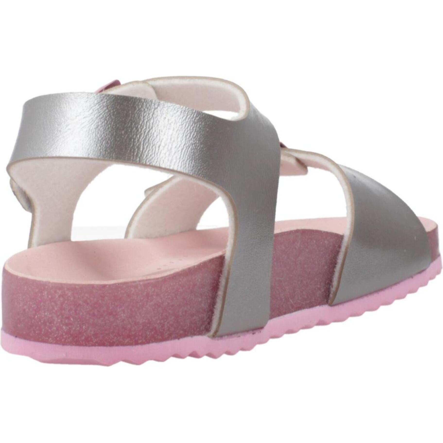 Sandalias Niña de la marca GEOX  modelo J ADRIEL GIRL GRIS