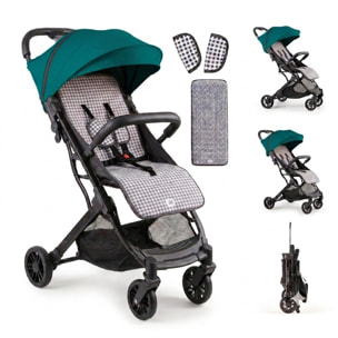 Silla de Paseo Minimum Space Plus + Colchoneta Vichy Gris de Regalo