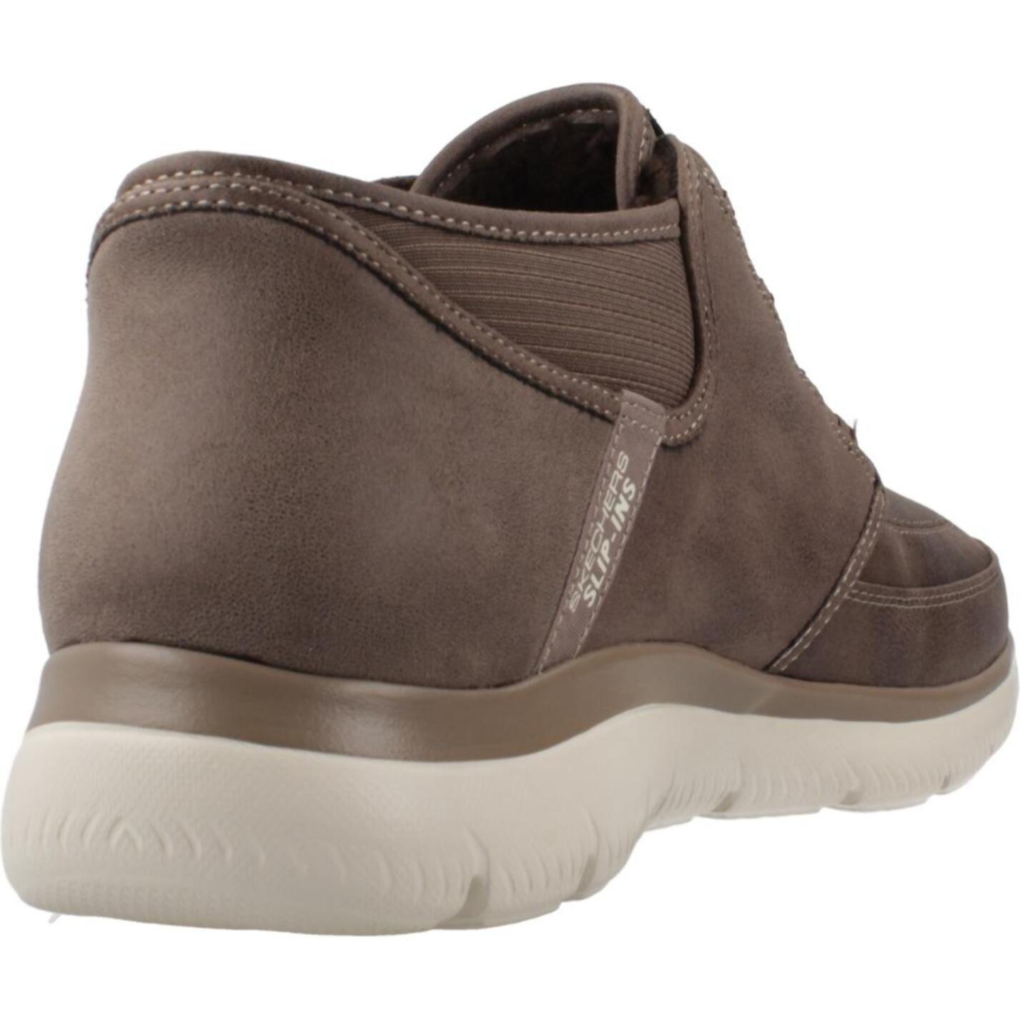 Sneakers De  Hombre Slip Ins - Summits - Siegul Marron