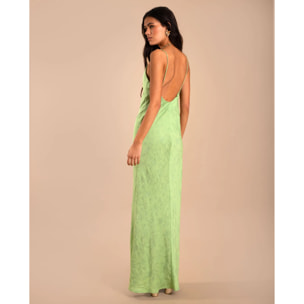 Vestido midi de tirantes
