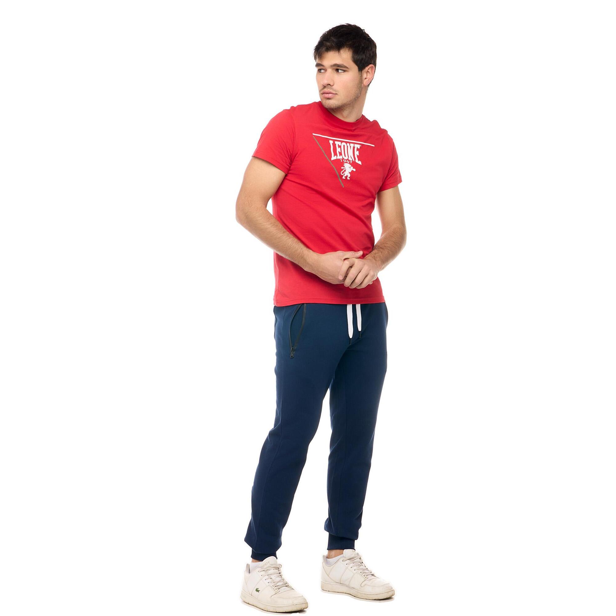 T-shirt a maniche corte da uomo Leone Patch