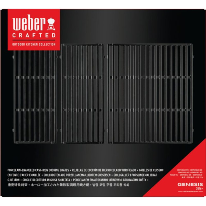 Grille barbecue WEBER de cuisson pour Genesis 4 bruleurs