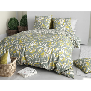 Parure Housse De Couette 3pcs 100% Coton 57 Fils NAOMI