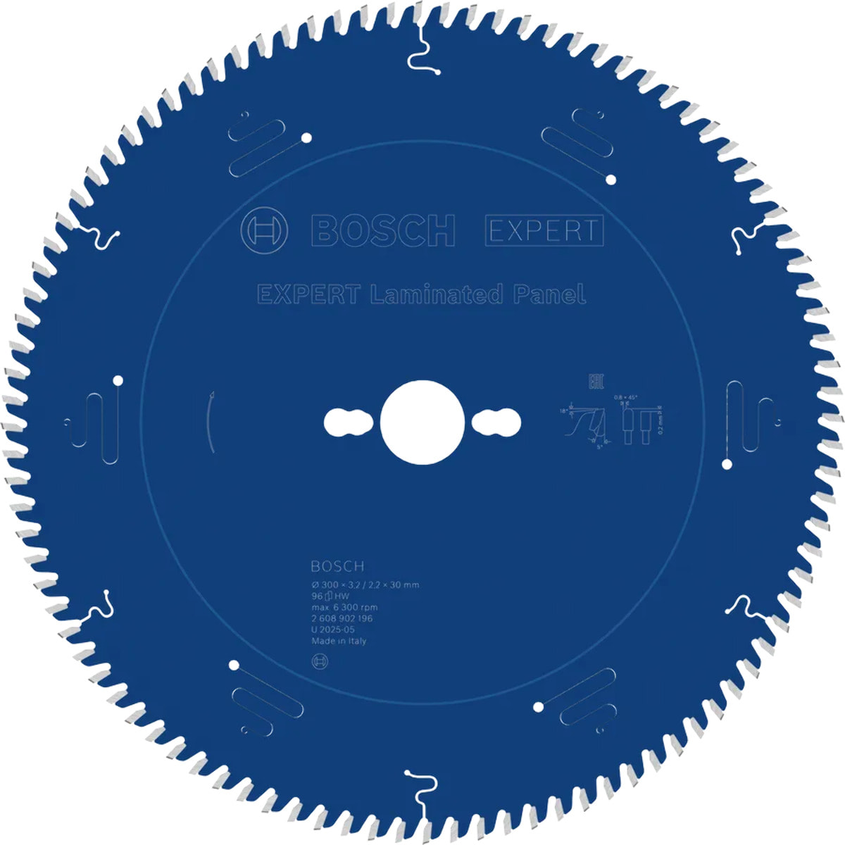 Lame de scie circulaire EXPERT Laminated Panel - BOSCH - 2608902196