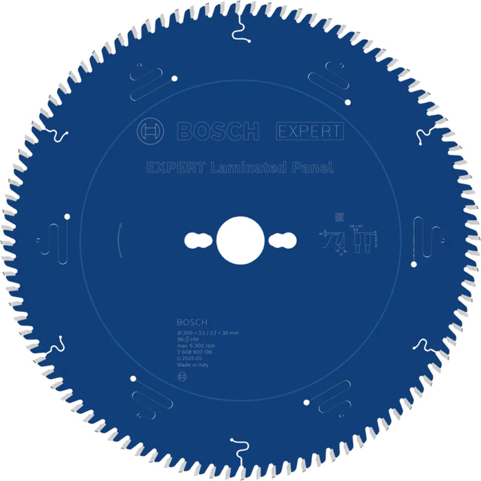 Lame de scie circulaire EXPERT Laminated Panel - BOSCH - 2608902196