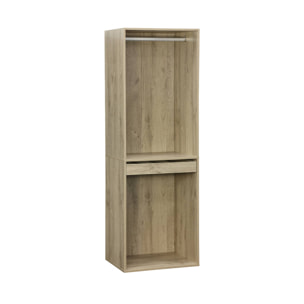 Kit dressing modulable décor bois 4 éléments MODULO