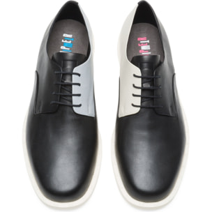 Camper Zapatos con cordones Hombre Twins Negro