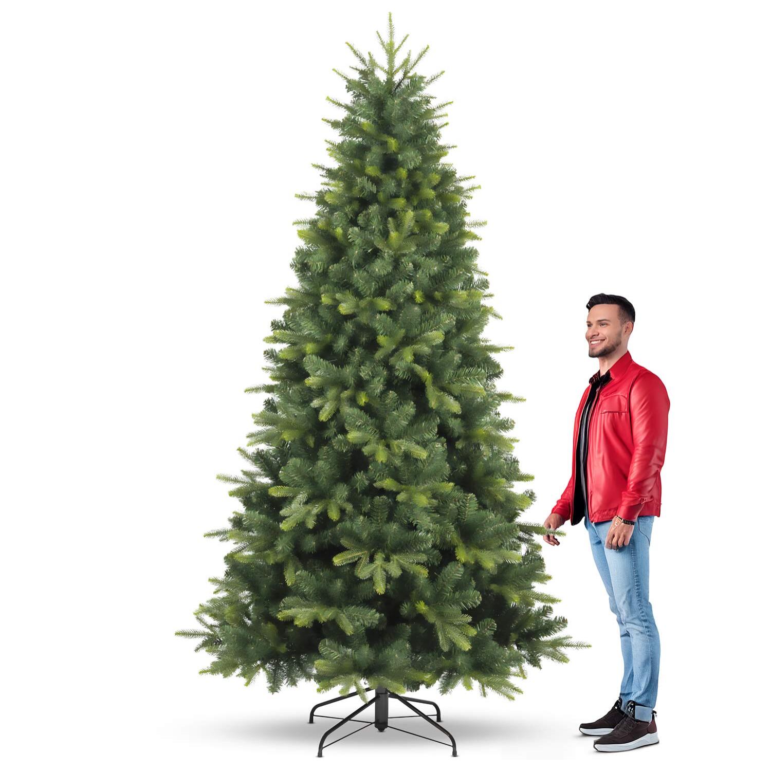 Savana - Albero di Natale effetto realistico in PE e PVC ø147x270H, 2066 rami