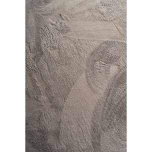 NUBE - Tapis doux et moelleux à poils courts anthracite - NUB6000ANT