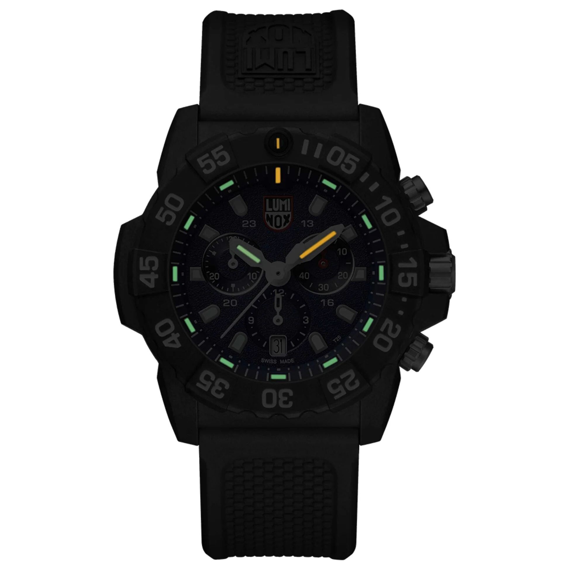 Reloj Luminox XS.3583 Hombre Analogico Cuarzo con Correa de Caucho
