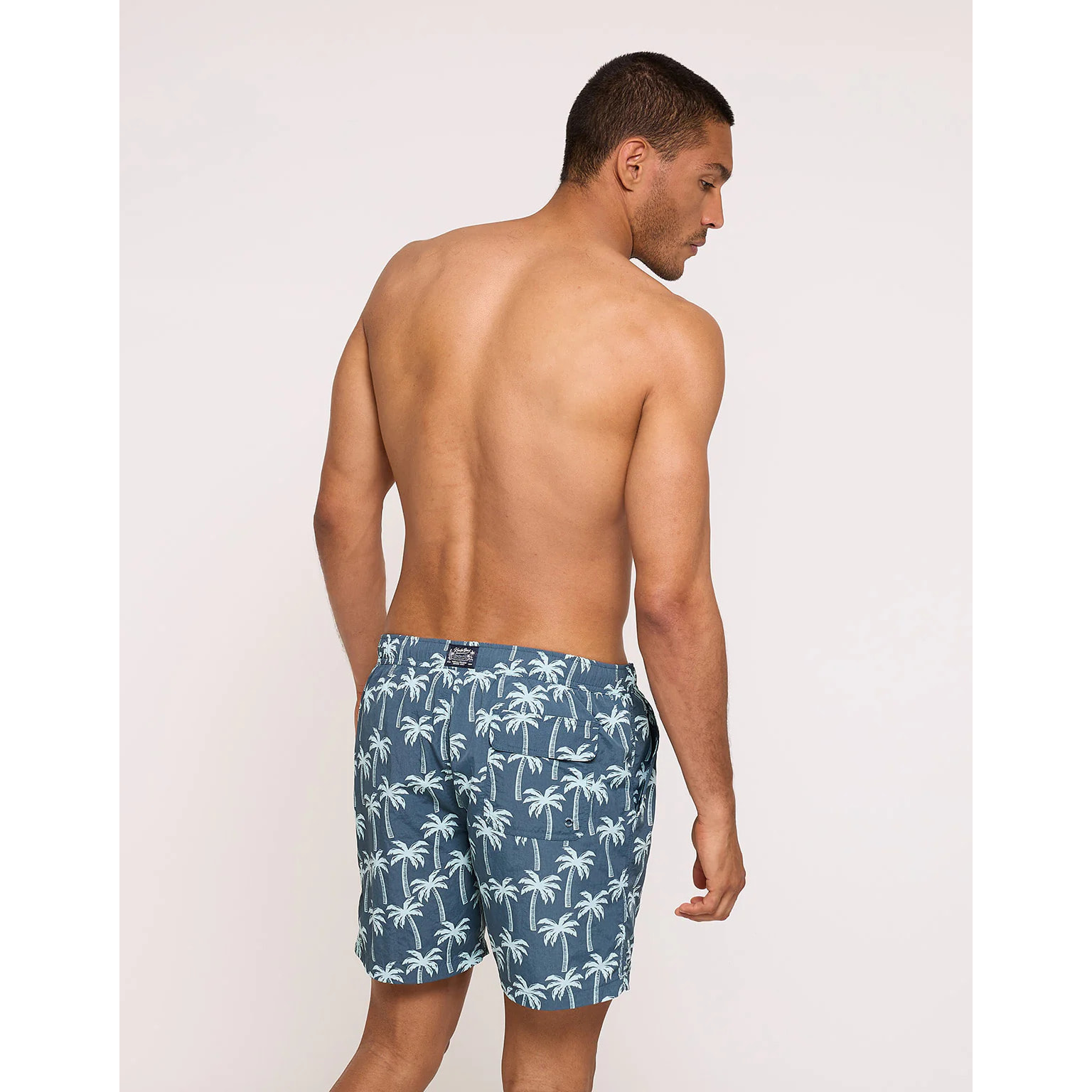 Bañador Palmeras Azul - Novepalm