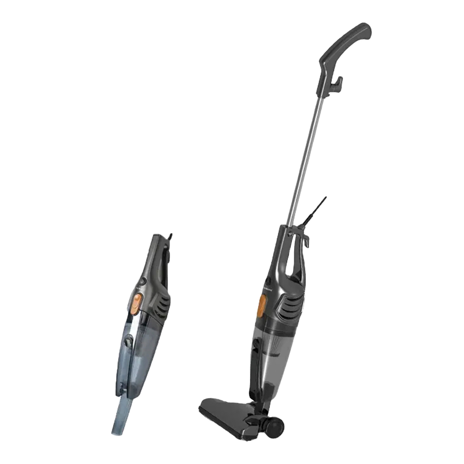 Aspiradora con cable de 5M y 1000W de potencia. Filtro HEPA lavable y reutilizable.