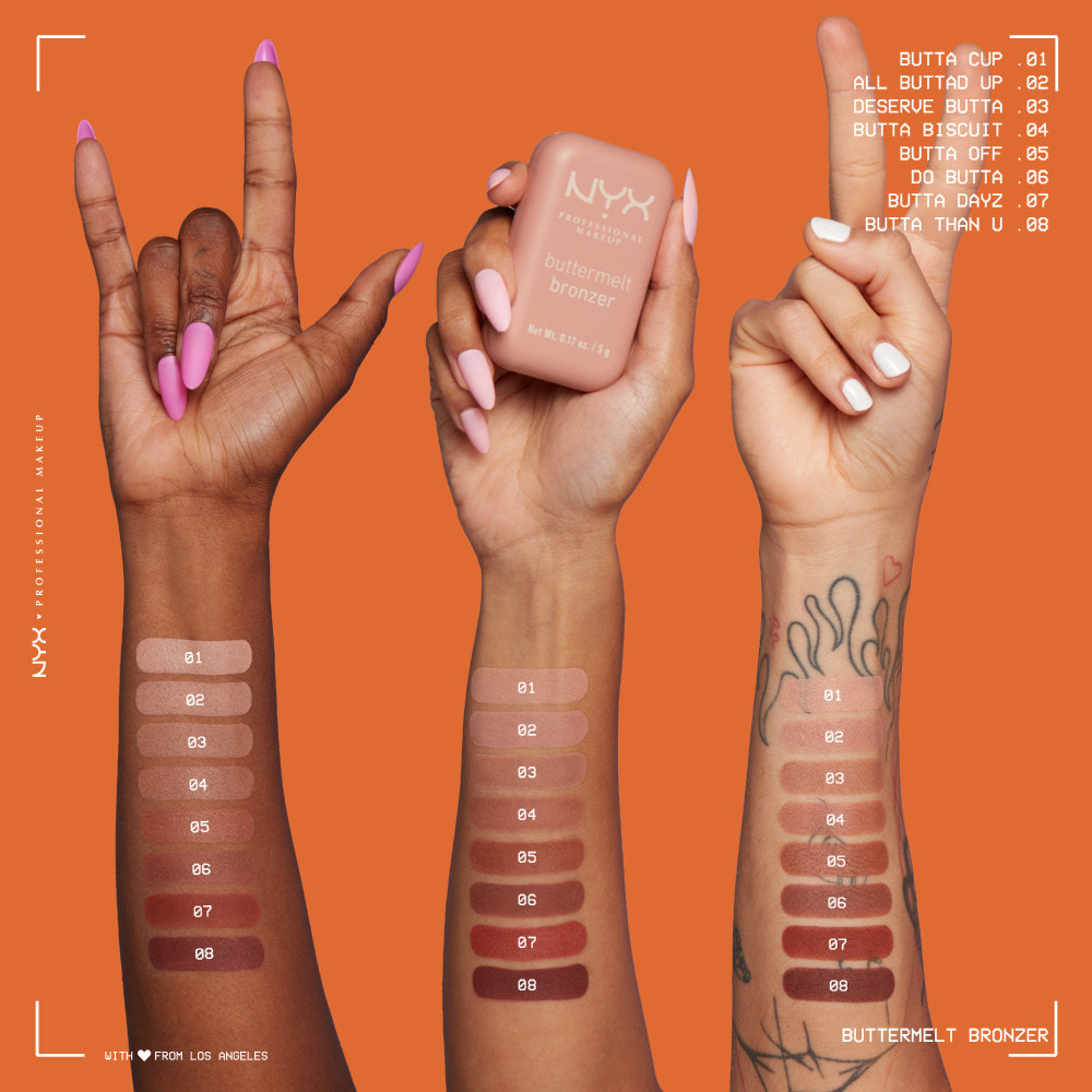 NYX Professional Makeup Buttermelt Bronzer Bronzer Butta Than U