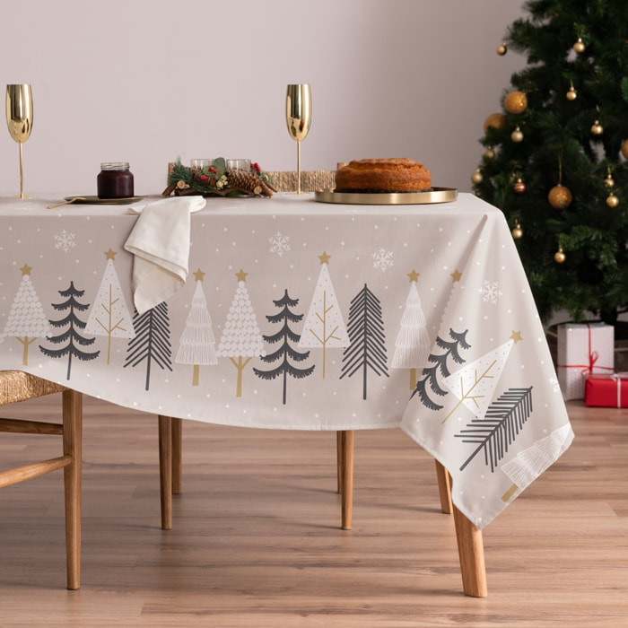 Nappe antitache NORTHWOOD BEIGE - 100% Coton