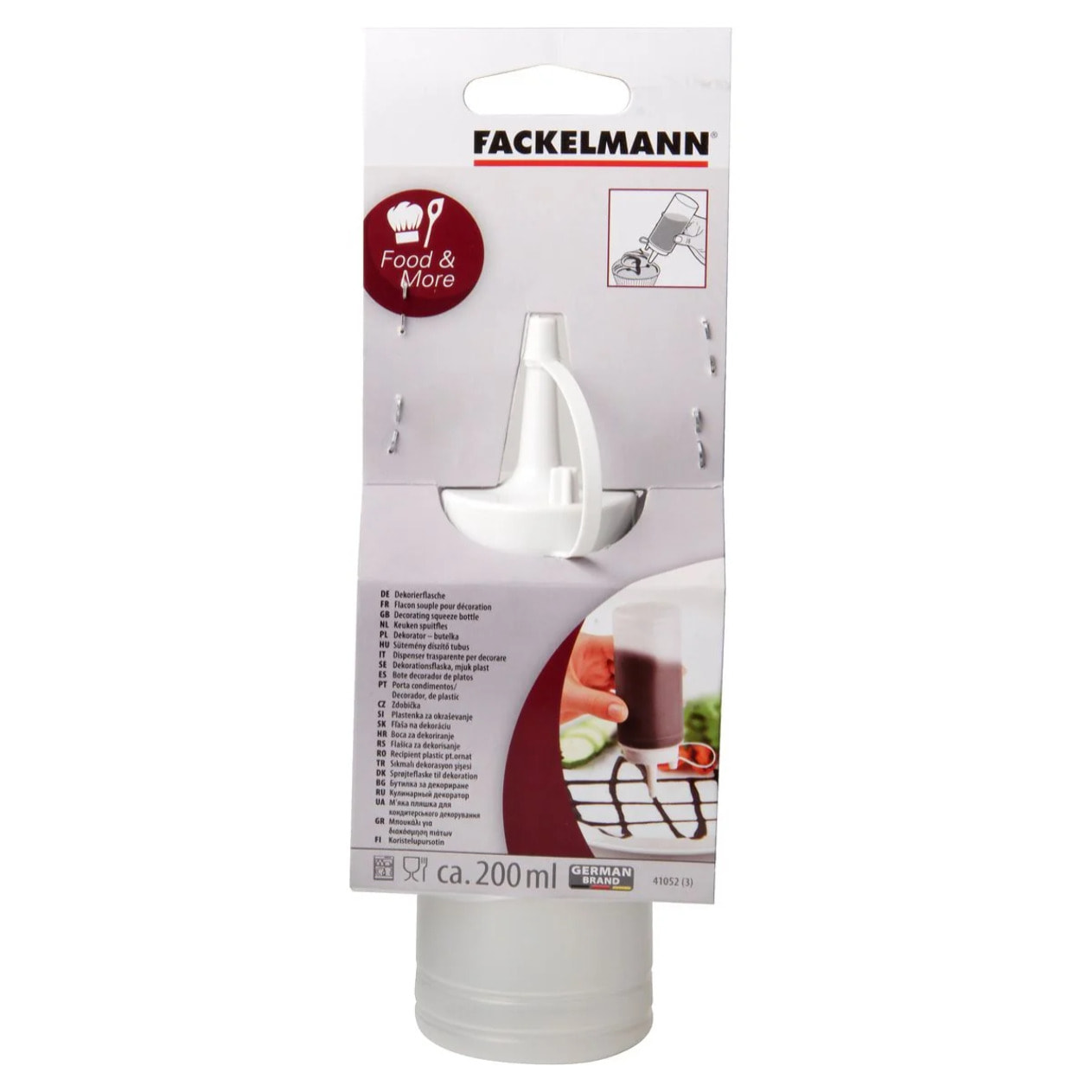 Set de 2 flacons cuisine en plastique Zenker Smart Pastry