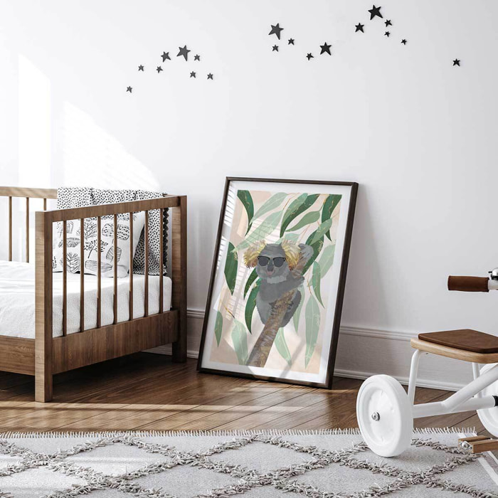 Affiche enfant cool koala  Affiche seule