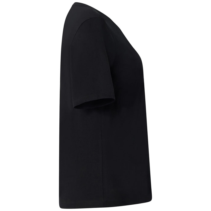 T-Shirts & Top Kappa Donna Logo Gamasto Nero