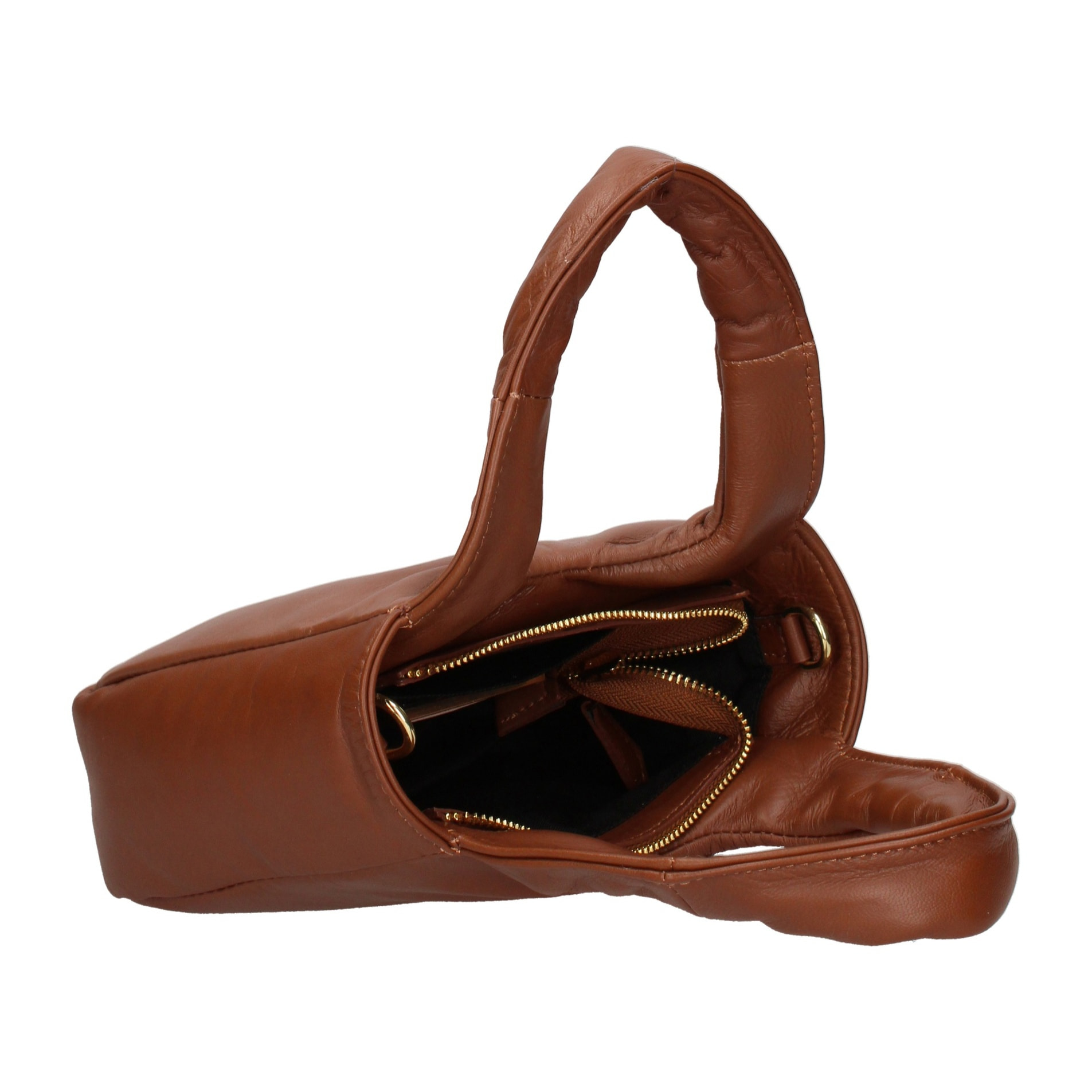 Borsa a mano da donna - Modello Virna - Vera Pelle - 17.0 x 24.0 x 8.0 cm