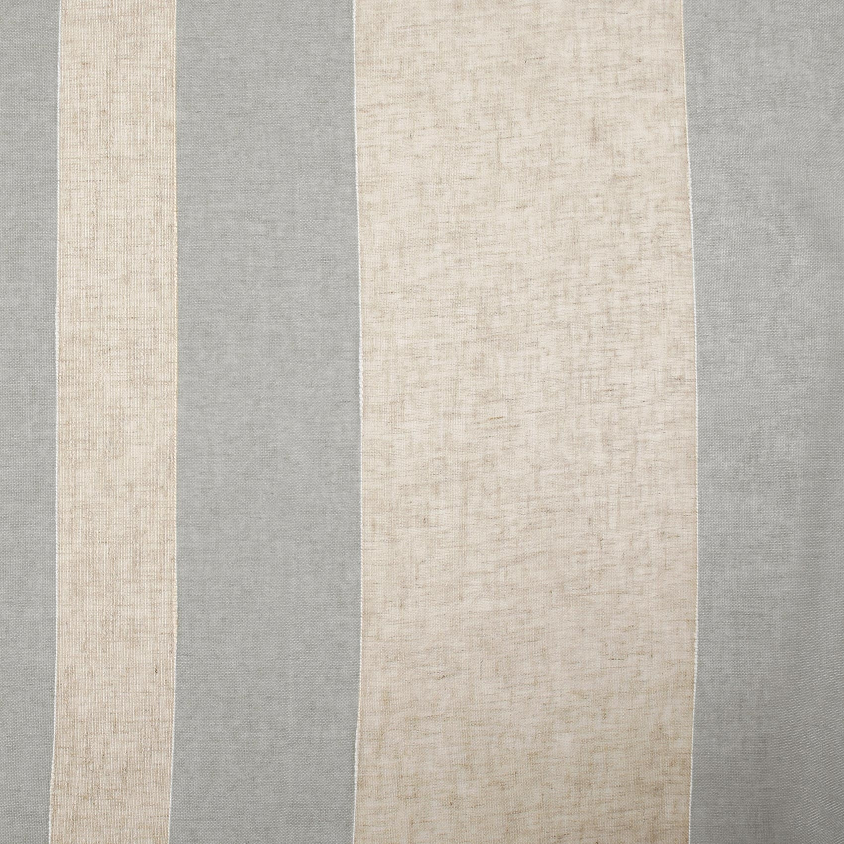 Tissu en voile rayé - Gris