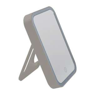 Miroir Lumineux à Led ANIA Taupe mat MSV