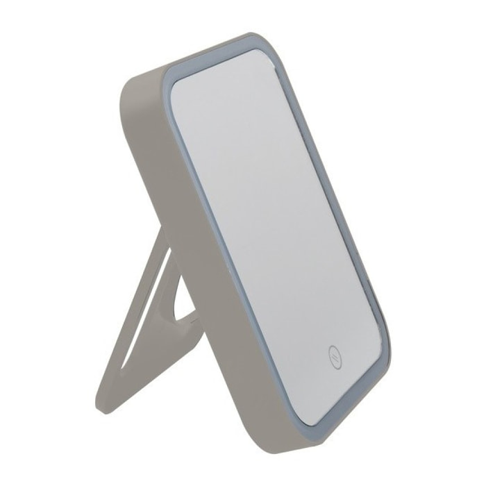 Miroir Lumineux à Led ANIA Taupe mat MSV