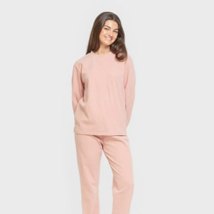 Pijama canale Raya Ancha lisa mujer