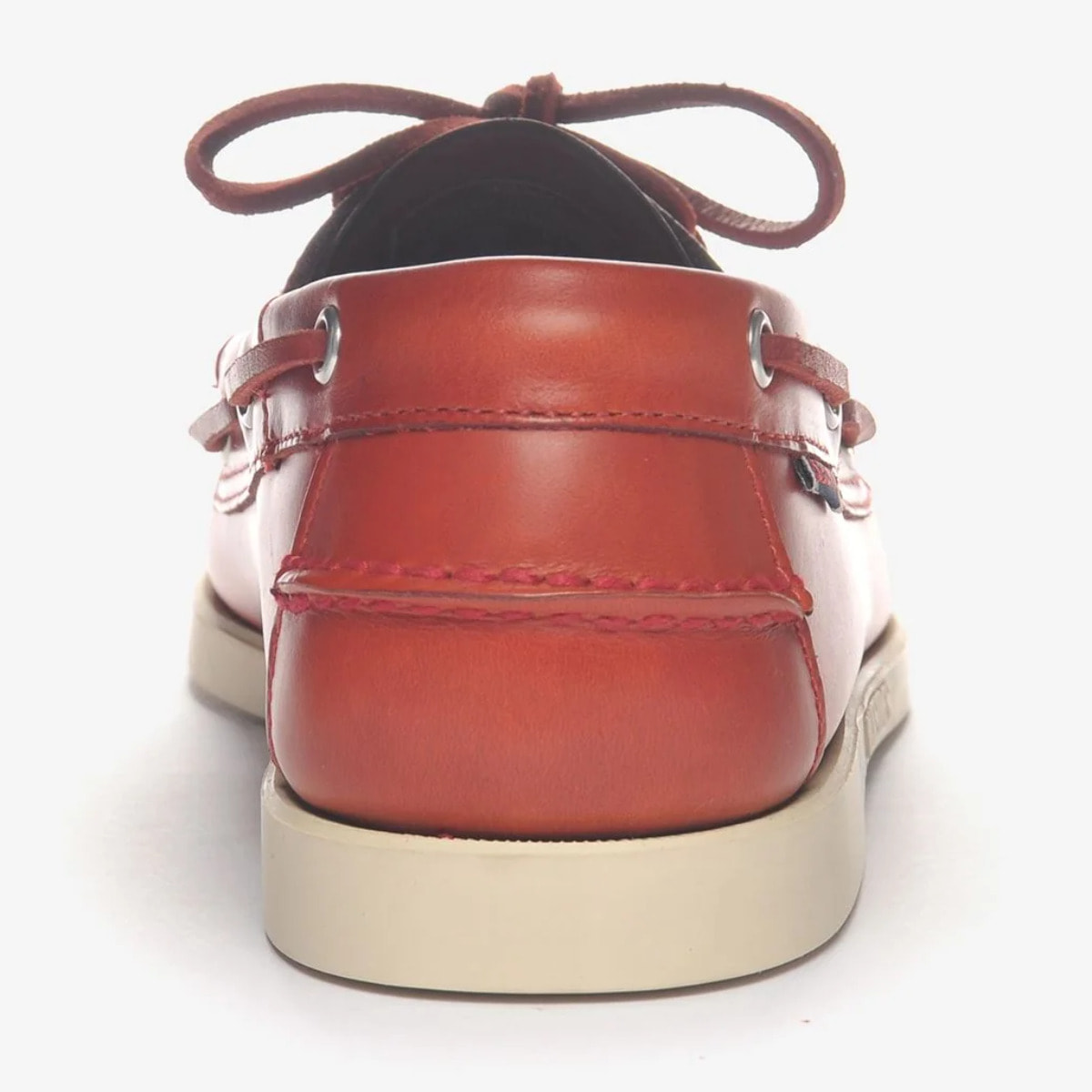 Sebago - Docksides Uomo Rosso - Docksides Portland Waxed