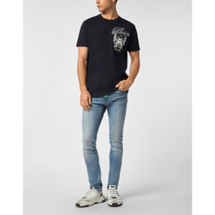 PHILIPP PLEIN T-Shirt Round Neck Ss SKULL