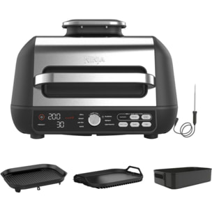 Grille-viande NINJA Foodi MAX PRO AG651EU noir gris à poser, 33x20 cm