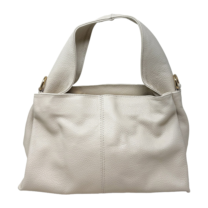 Borsa a Mano in Vera Pelle Dollaro Made in Italy